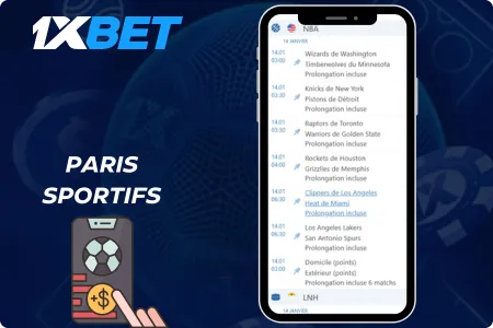 Options de paris sportifs, stratégies et pronostics sur 1xBet